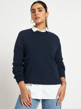 Navy Crew Neck Sweater