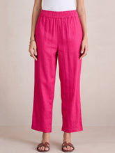 Pink Linen Blend Pant