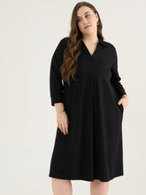 Black A-Line Travel Dress